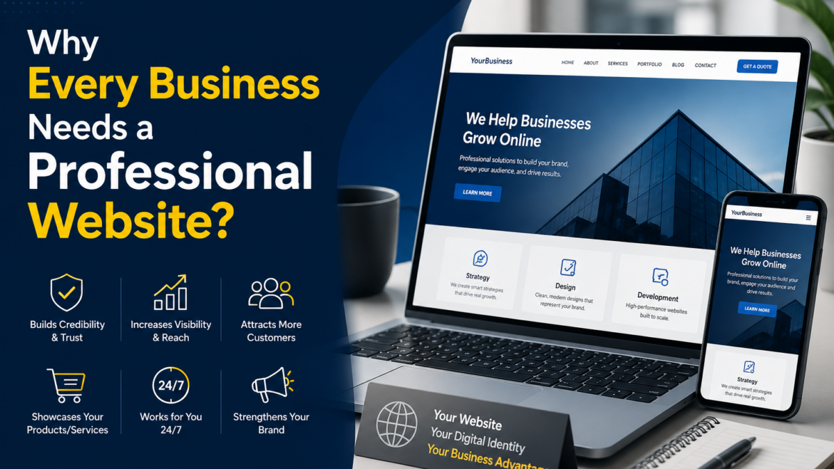 Why Every Business Needs a Professional Website