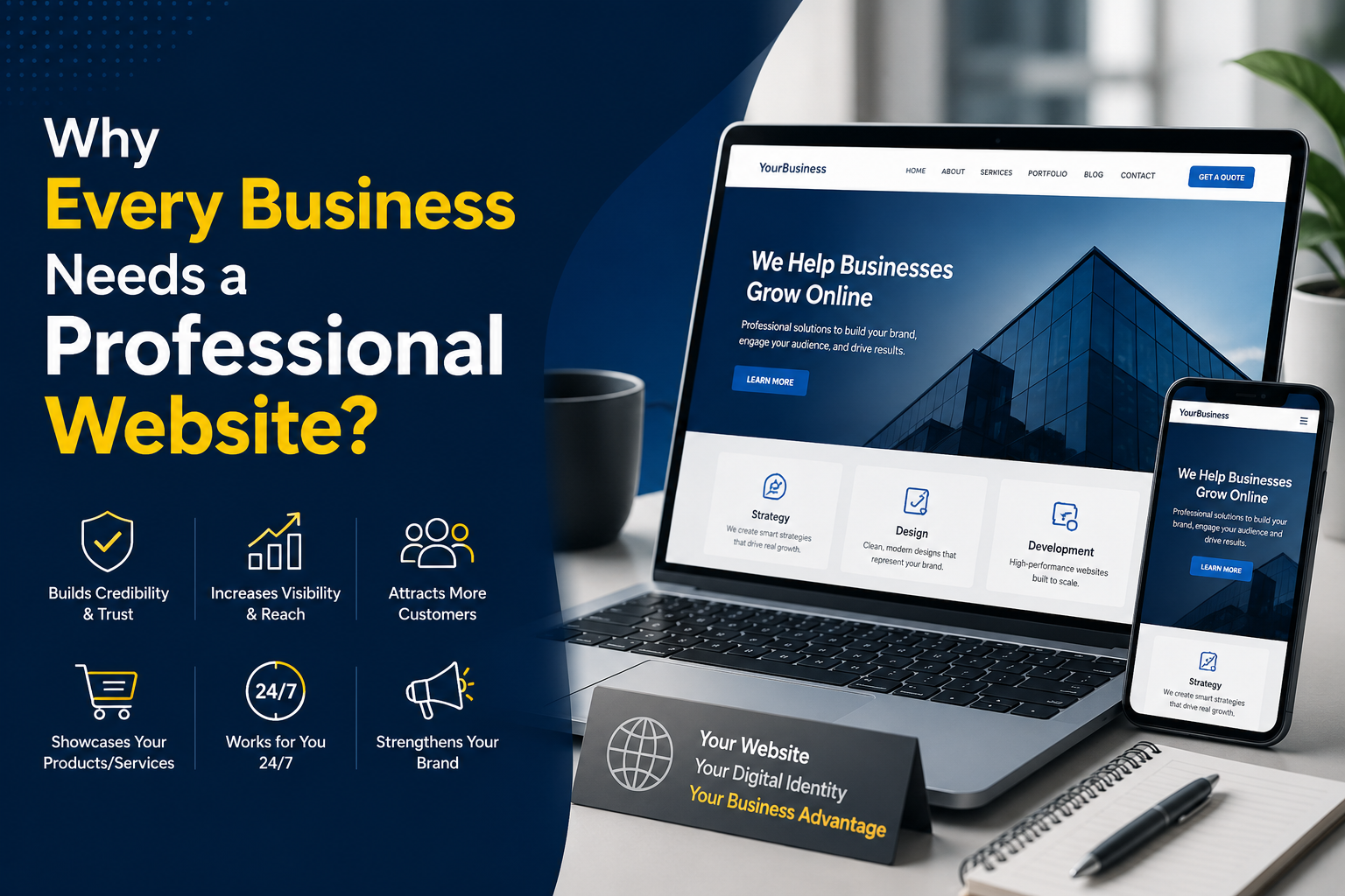 Why Every Business Needs a Professional Website