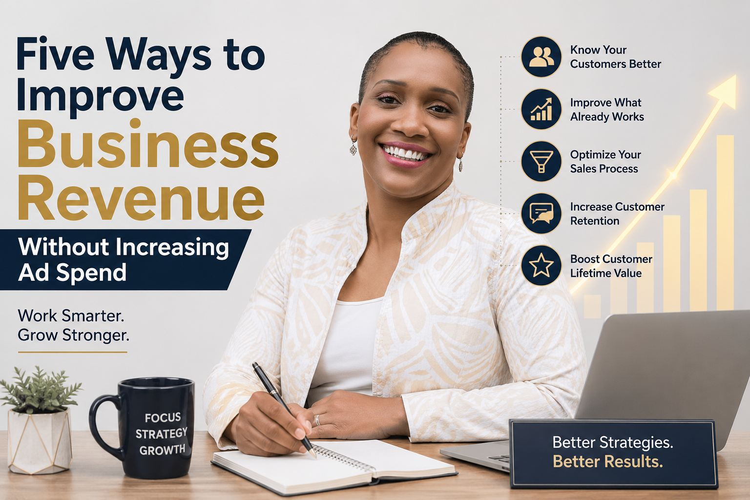 Five Ways to Improve Business Revenue Without Increasing Ad Spend