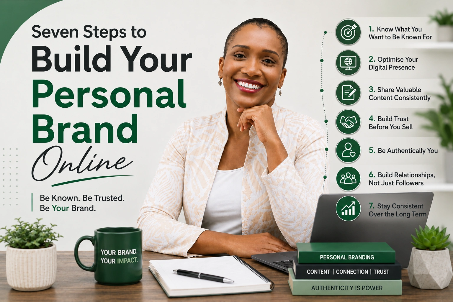 Seven Steps to Build Your Personal Brand Online