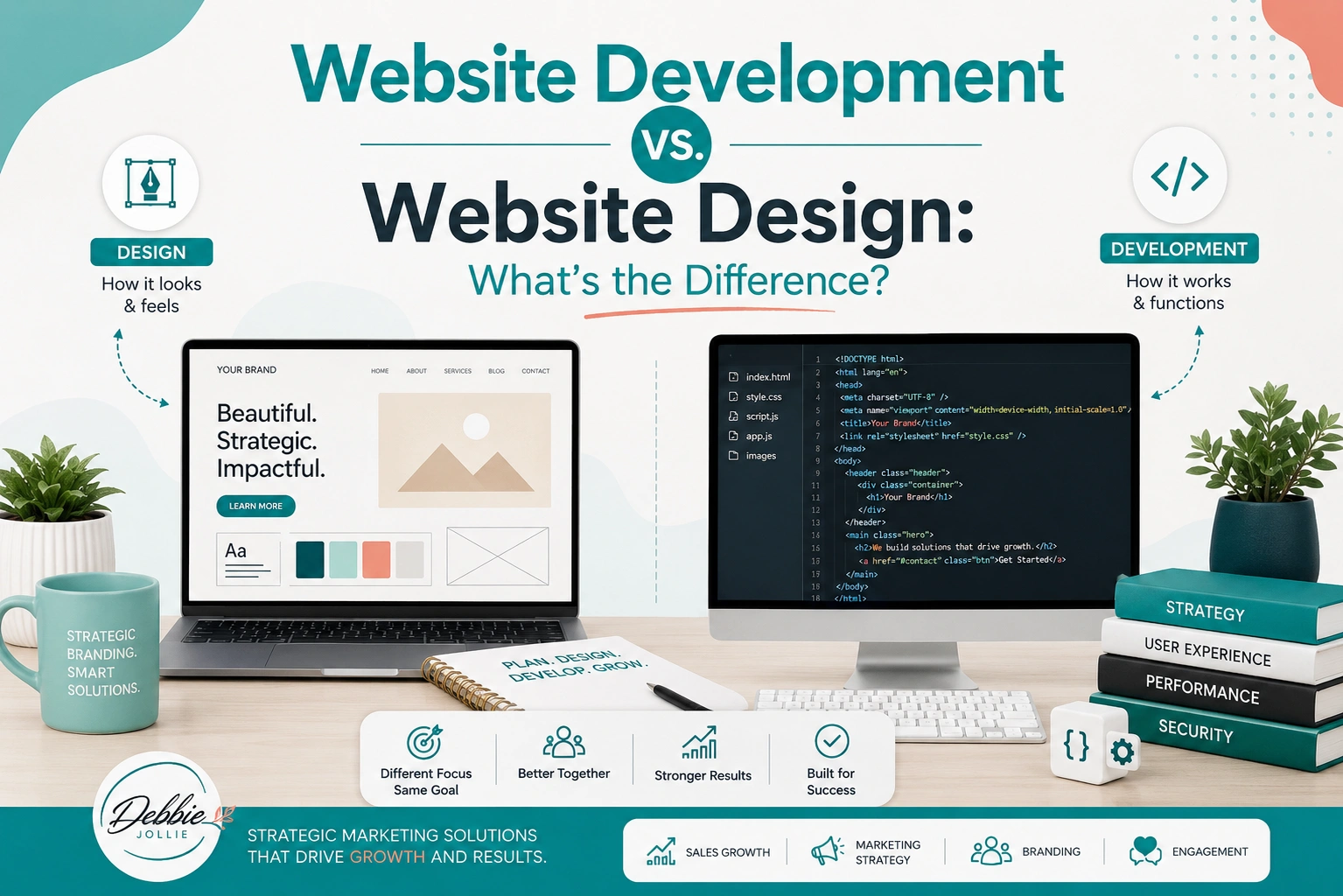 Website Development vs. Website Design What's the Difference
